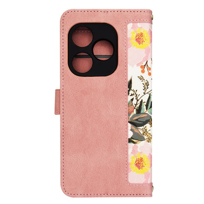 Funda para Realme GT 6T / GT 6, Techsuit, FlipCraft, Rosa