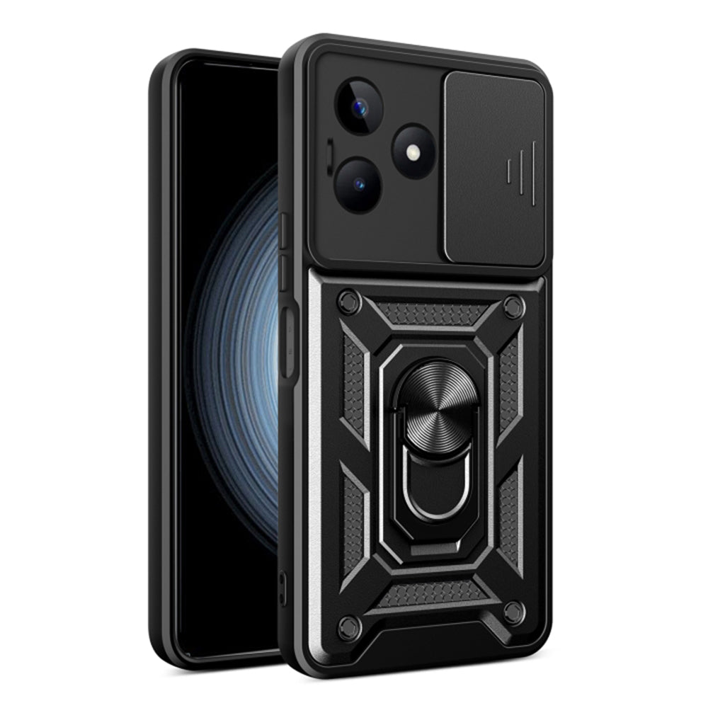 Funda para Realme Note 50 / C51, Techsuit, CamShield, Negra