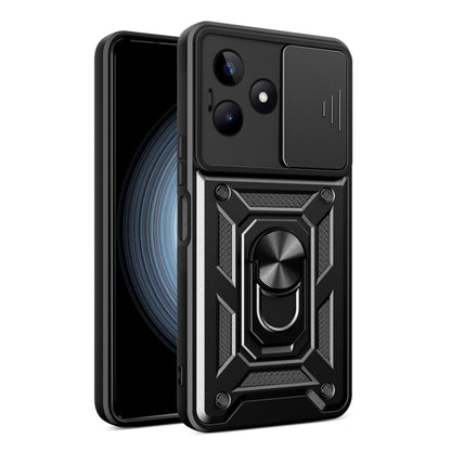 Funda para Realme Note 50 / C51, Techsuit, CamShield, Negra