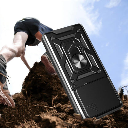 Funda para Realme Note 70T, Techsuit, CamShield, Negra