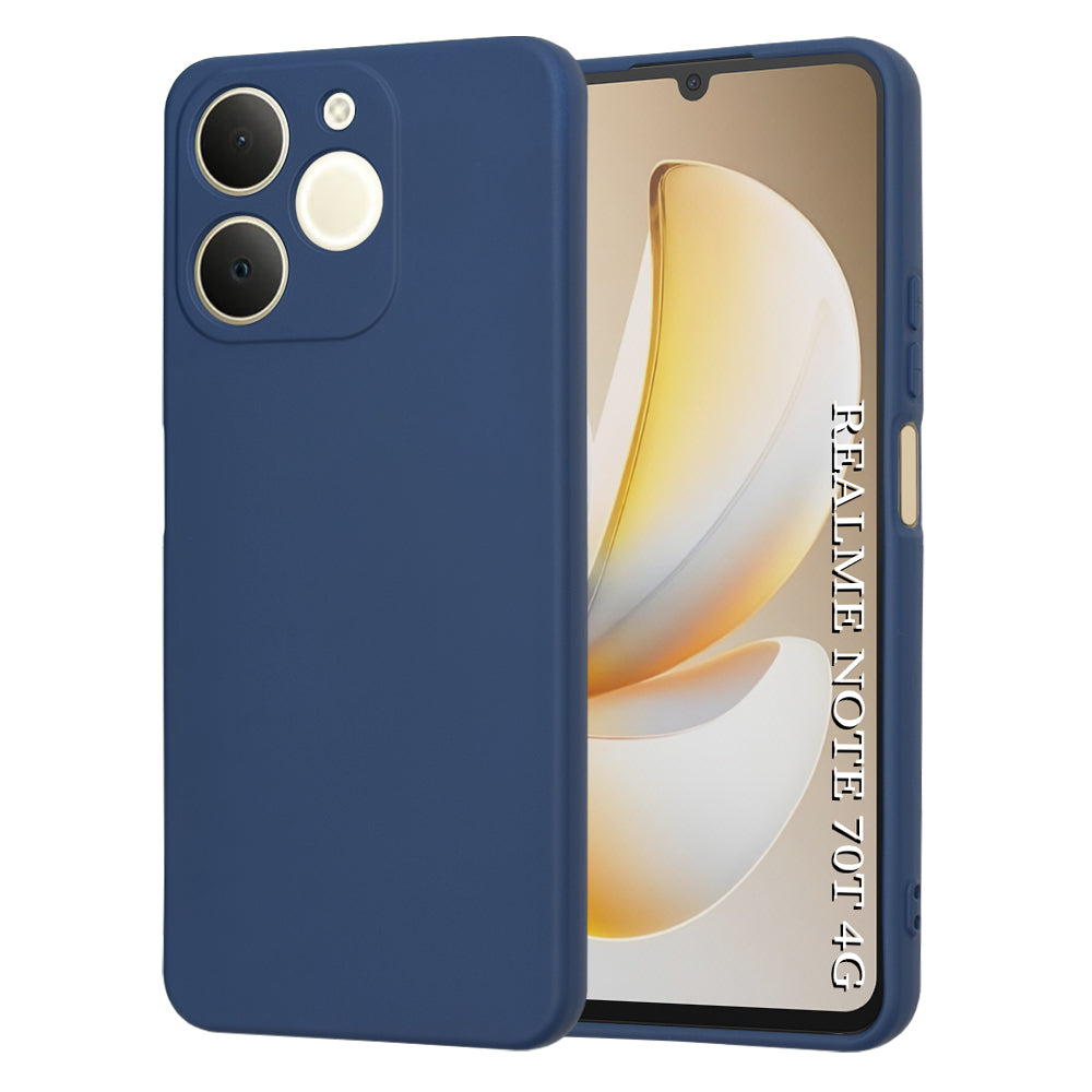 Funda para Realme Note 70T, Techsuit, SoftFlex, Azul Marino