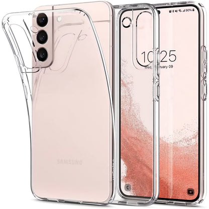 Funda para Samsung Galaxy S22 5G S901, Spigen, Cristal líquido, Transparente 