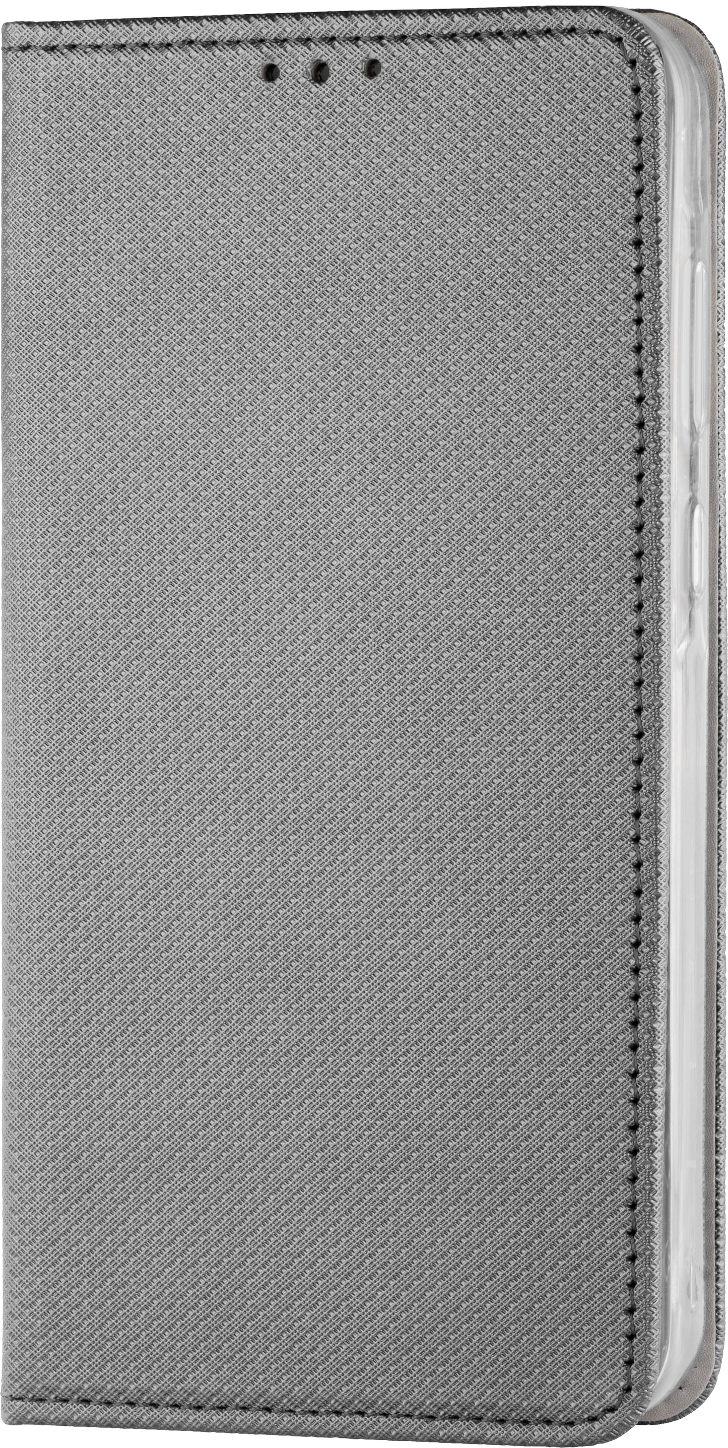 Funda para Samsung Galaxy J3 (2017) J330, OEM, Smart Magnet, Gris