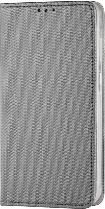 Funda para Samsung Galaxy J3 (2017) J330, OEM, Smart Magnet, Gris