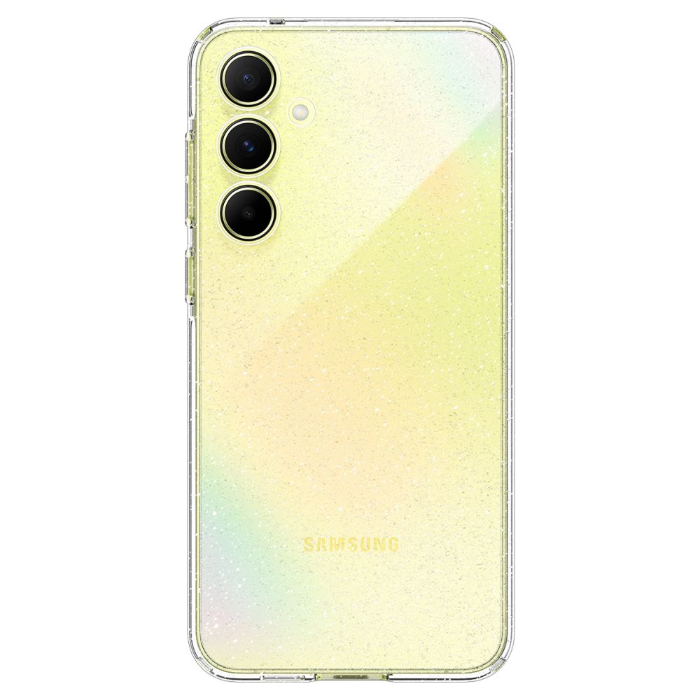 Funda para Samsung Galaxy A55 5G A556, Spigen, Liquid Crystal Glitter, Transparente ACS07538 