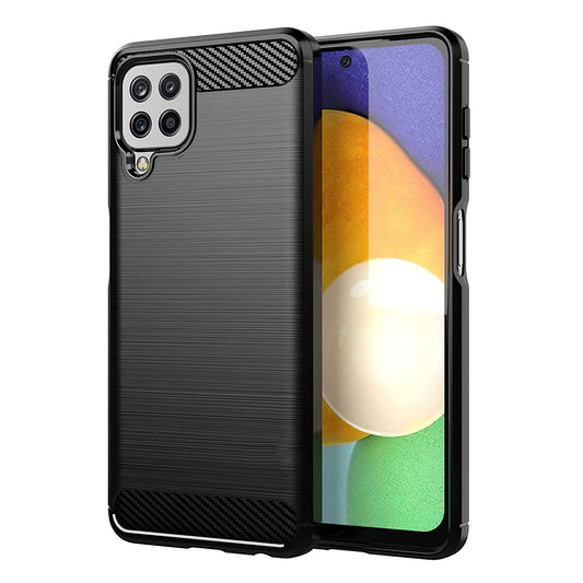 Funda para Samsung Galaxy A22 A225, OEM, Carbono, Negra