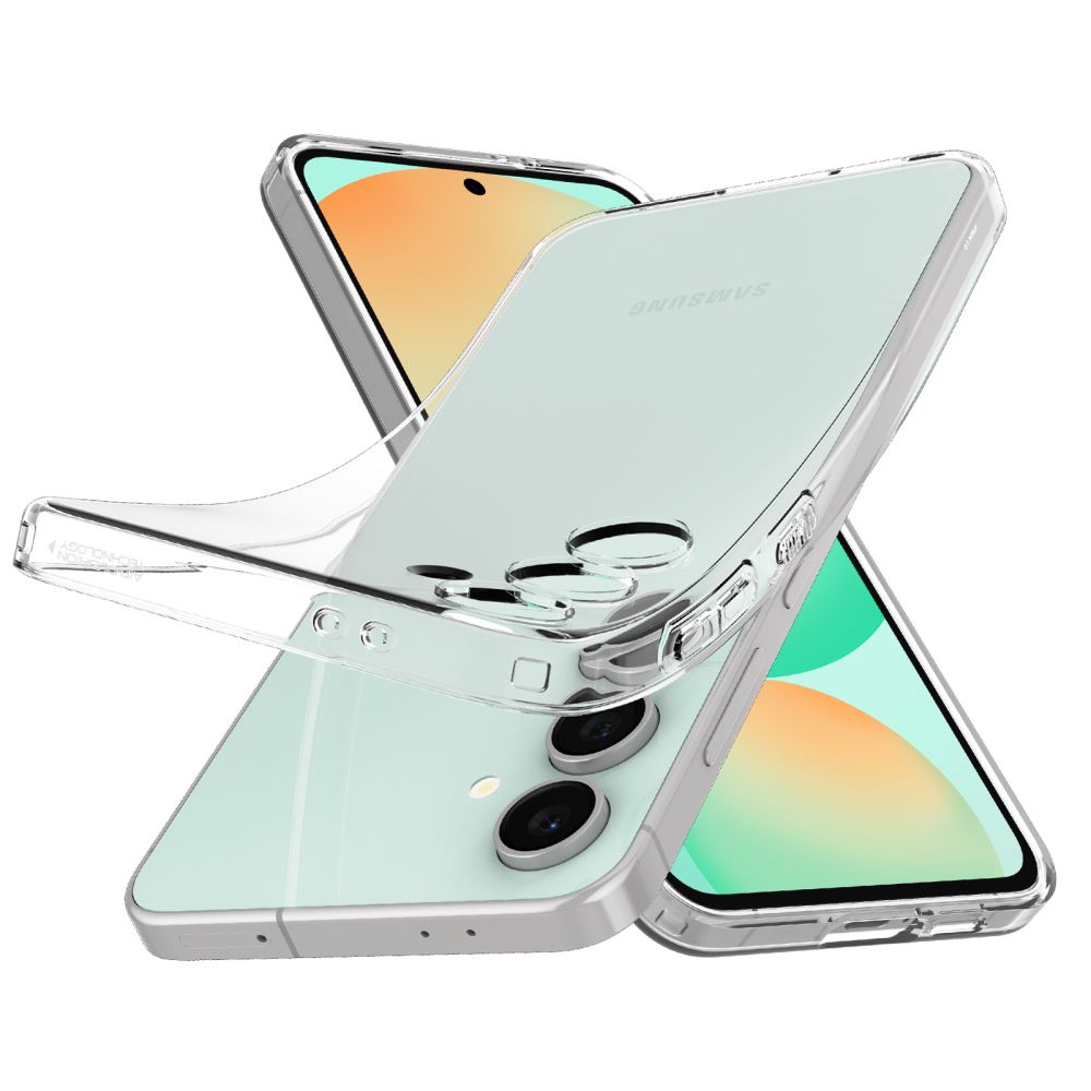 Funda para Samsung Galaxy S24 FE S721, Spigen, Cristal líquido, Transparente