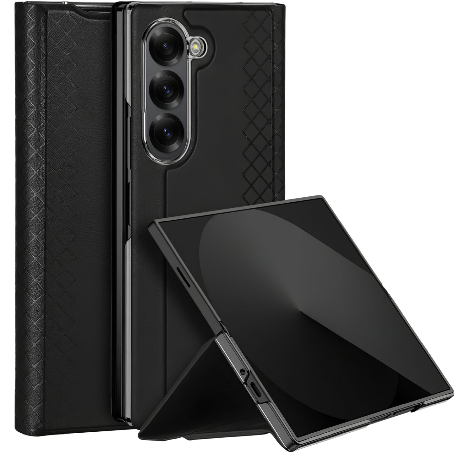 Funda para Samsung Galaxy Z Fold6 F956, DUX DUCIS, DUX DUCIS, Bril, Negro 