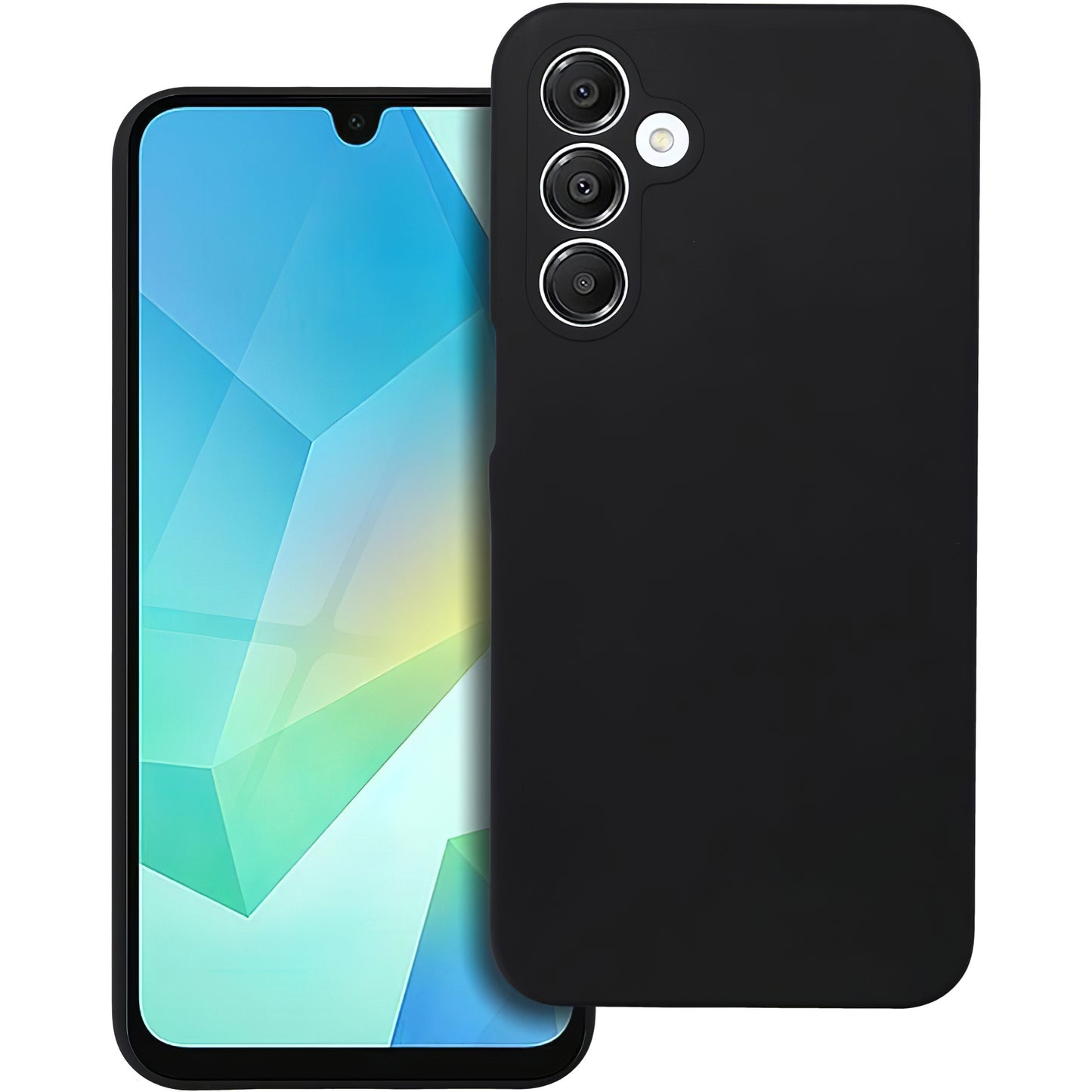 Funda para Samsung Galaxy A16 5G A166 / A16 4G A165, OEM, Silicona, Negra