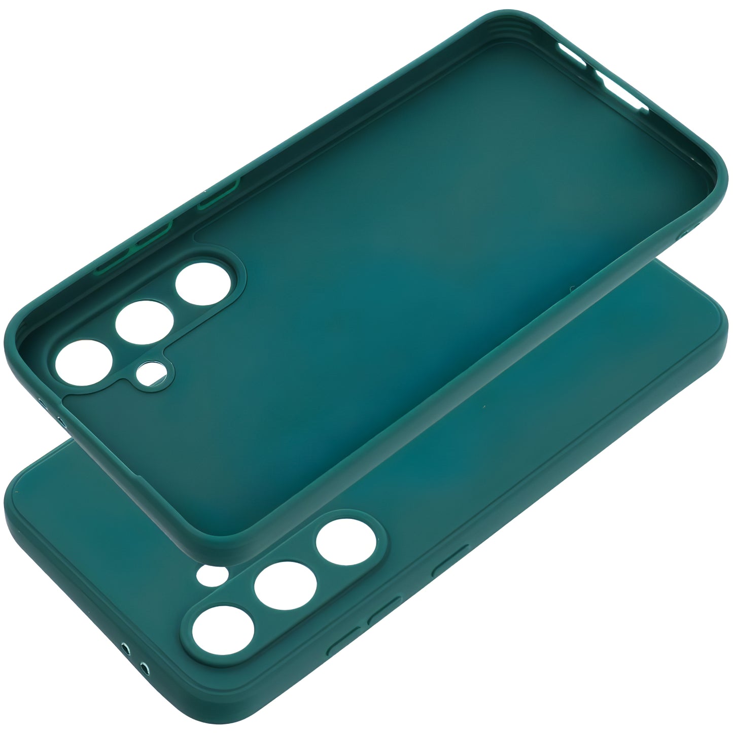 Funda para Samsung Galaxy S24 FE S721, OEM, mate, verde 