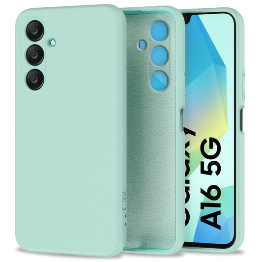 Funda para Samsung Galaxy A16 5G A166 / A16 4G A165, Tech-Protect, Icon, Verde 