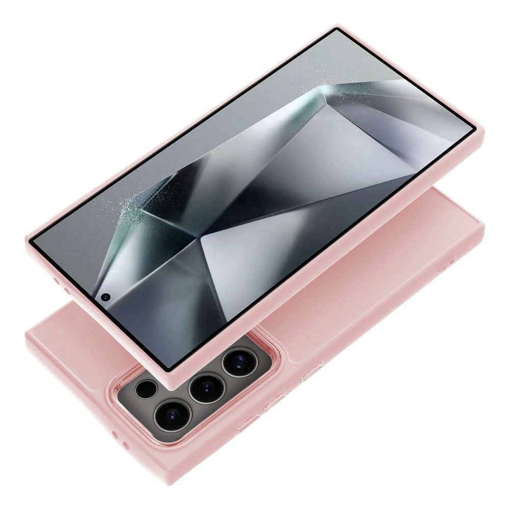 Funda para Samsung Galaxy S24 FE S721, OEM, Frame, Rosa