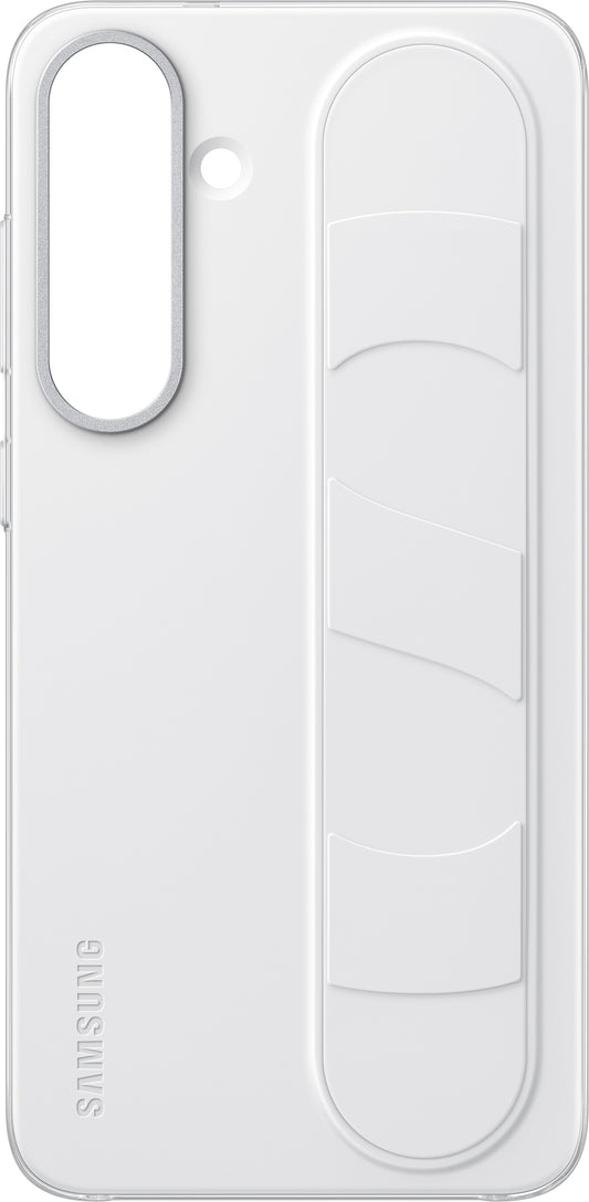 Funda para Samsung Galaxy S25+ S936, Standing Grip, Blanca EF-GS936CWEGWW
