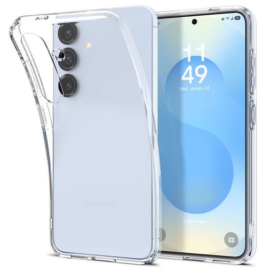 Funda para Samsung Galaxy S25 S931, Spigen, Liquid Crystal, Transparente ACS08995