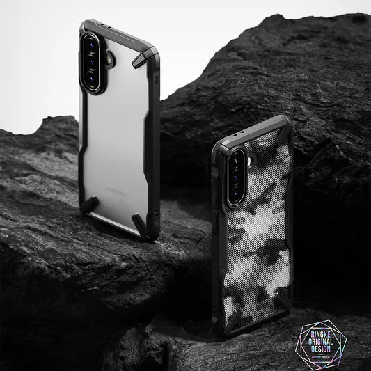 Funda para Samsung Galaxy A56 A566 / A36 A366, Ringke, Fusion X Camo, Negra