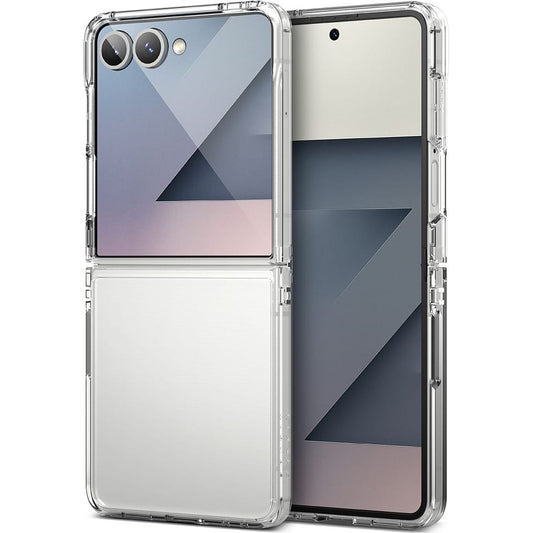Funda para Samsung Galaxy Z Flip7 F766, Ringke, Fusion, Transparente
