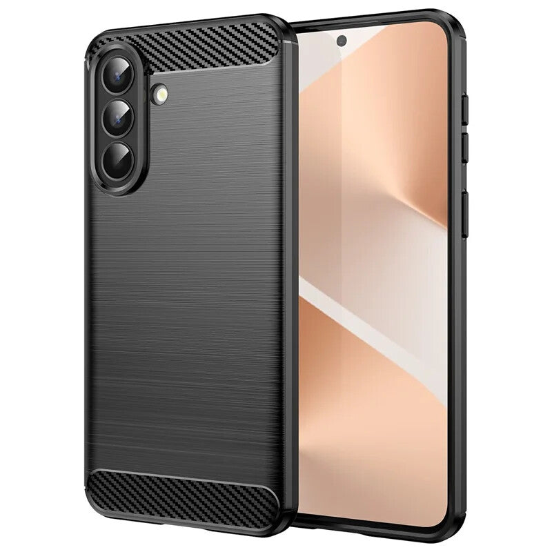 Funda para Samsung Galaxy A57 5G, OEM, Carbon Pro, Negra