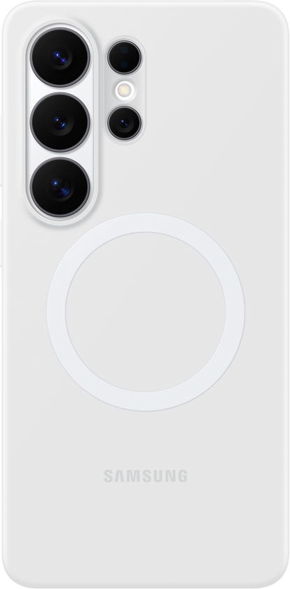 Funda para Samsung Galaxy S26 Ultra S948, Silicone Magnet Case, Blanca EF-ES948CWEGWW