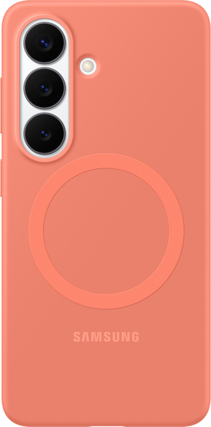 Funda para Samsung Galaxy S26 S942, Silicone Magnet Case, Roja EF-ES942COEGWW