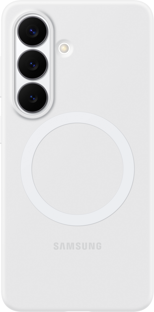 Funda para Samsung Galaxy S26 S942, Silicone Magnet Case, Blanca EF-ES942CWEGWW