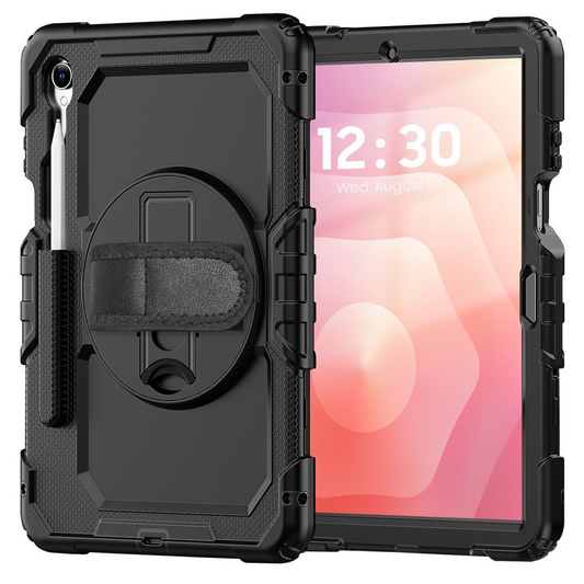 Funda para Samsung Galaxy Tab S11, Tech-Protect, Solid360, Negra