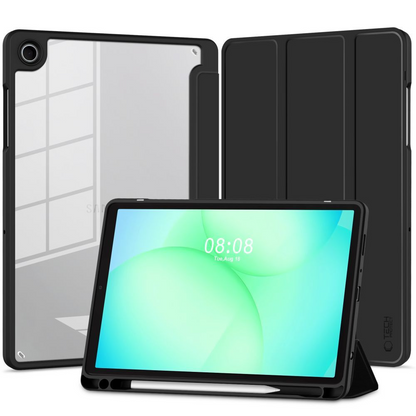 Funda para Samsung Galaxy Tab A11 / Tab A9, Tech-Protect, SC PEN Hybrid, Negra