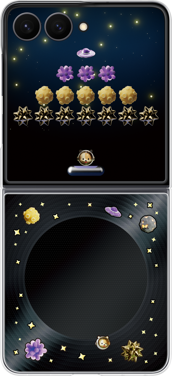 Funda para Samsung Galaxy Z Flip8 F776, FlipSuit Case, Negra EF-FF776CBEGWW