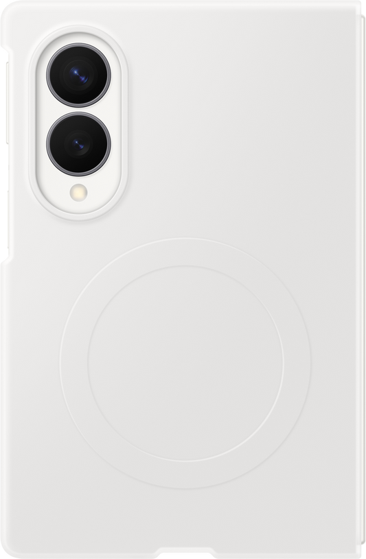 Funda para Samsung Galaxy Z Fold8 F971, Funda de Silicona con Imán, Blanca EF-EF971CWEGWW