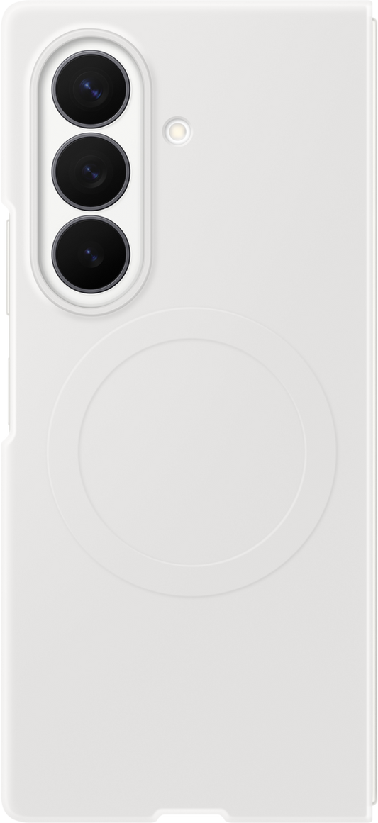 Funda para Samsung Galaxy Z Fold8 Ultra F976, Funda de Silicona con Imán, Blanca EF-EF976CWEGWW