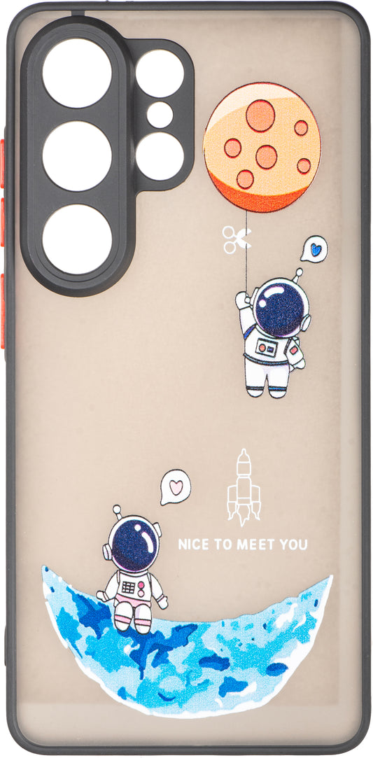 Funda para Samsung Galaxy S26 Ultra S948, OEM, Blue Crescent, Multicolor