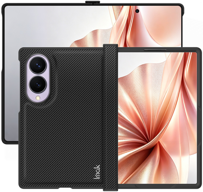 Funda para Samsung Galaxy Z Fold8 F971, Imak, Carbono, Negra