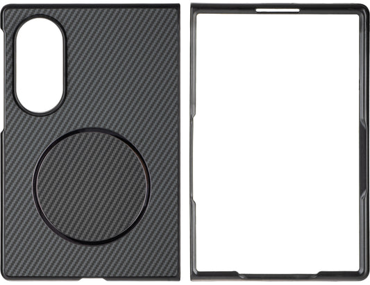 Funda para Samsung Galaxy Z Fold8 F971, OEM, Carbono, Negra