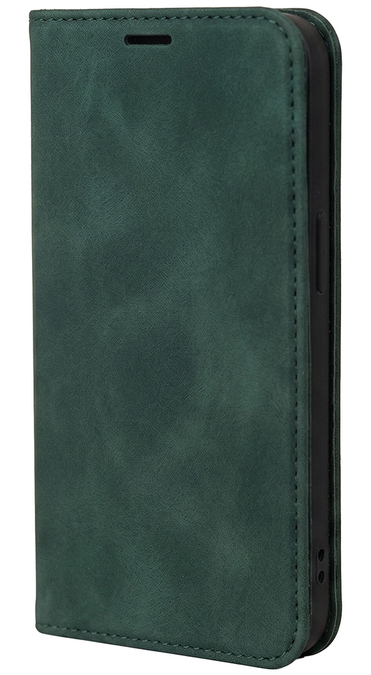 Funda para Samsung Galaxy A18 5G A186 / A17 4G A175 / A17 5G A176 / A26 A266, OEM, Smart Suede, Verde