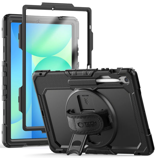Funda para Samsung Galaxy Tab S10 FE+, Tech-Protect, Solid, Negra