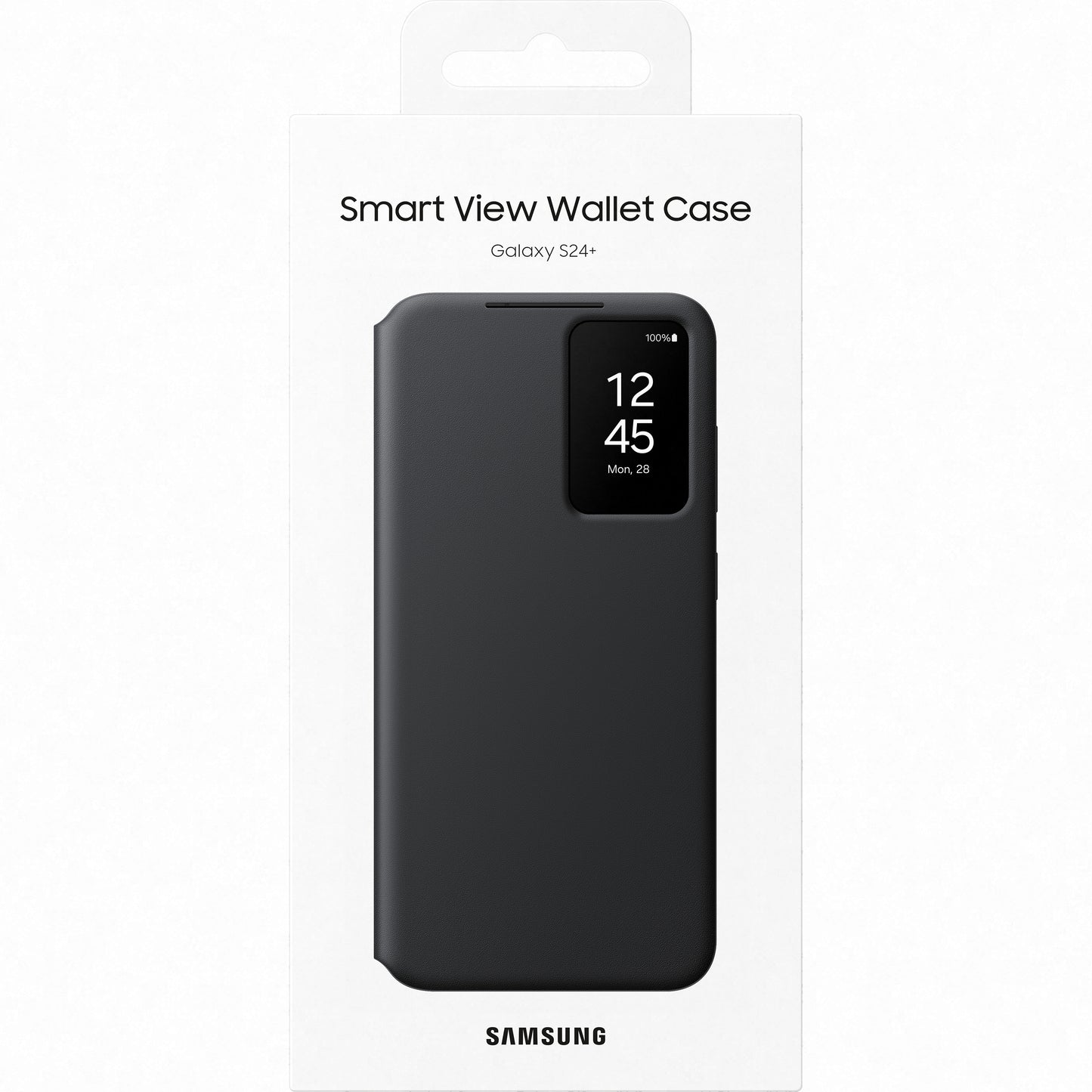 Funda para Samsung Galaxy S24+ S926, S-View Wallet, Negro EF-ZS926CBEGWWW 