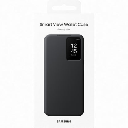 Funda para Samsung Galaxy S24+ S926, S-View Wallet, Negro EF-ZS926CBEGWWW 