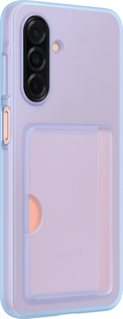 Funda para Samsung Galaxy A26 A266, Card Slot Case, Azul EF-OA266TLEGWW