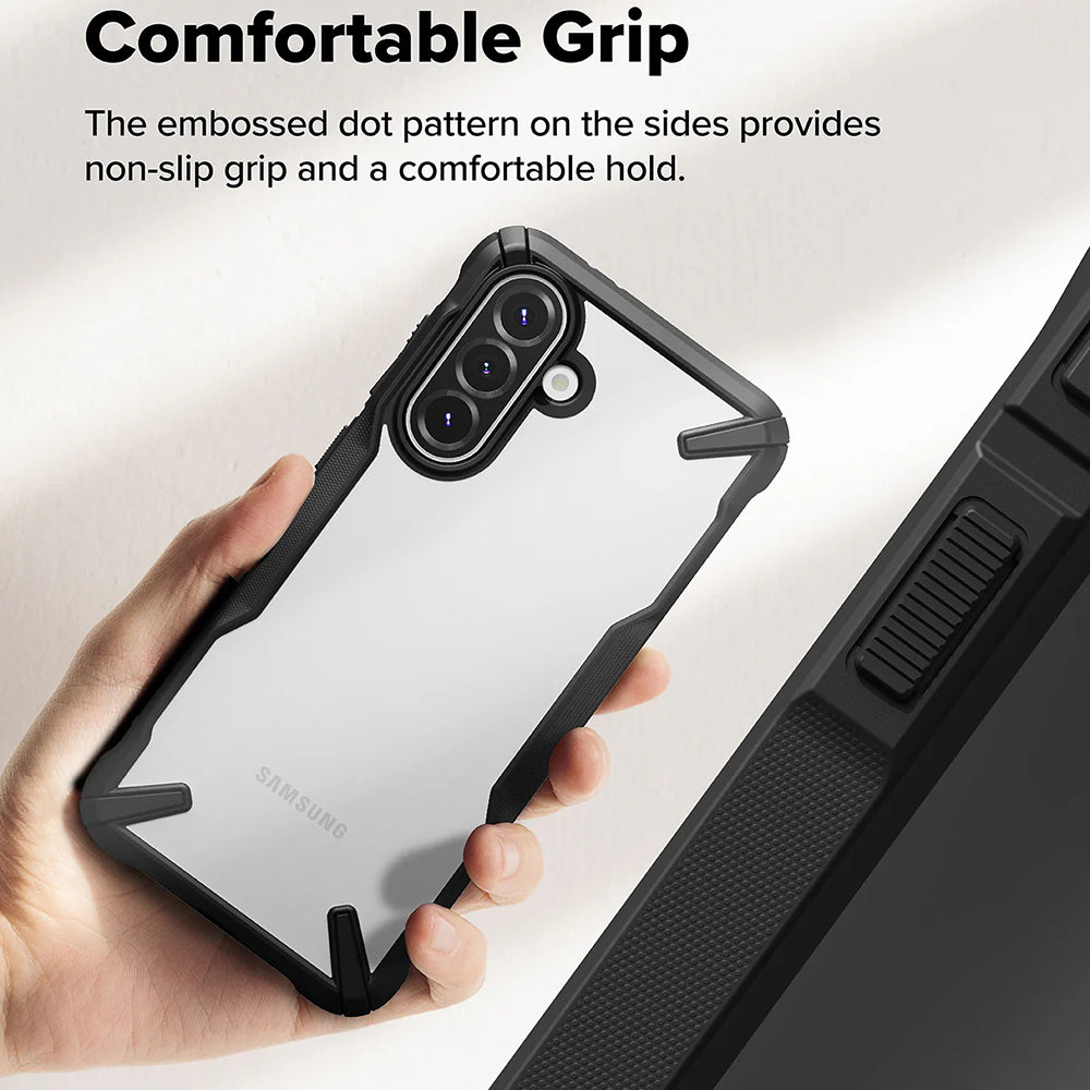 Funda para Samsung Galaxy A56 A566 / A36 A366, Ringke, Fusion X, Negra