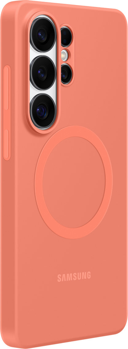 Funda para Samsung Galaxy S26 Ultra S948, Silicone Magnet Case, Roja EF-ES948COEGWW