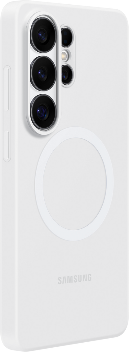 Funda para Samsung Galaxy S26 Ultra S948, Silicone Magnet Case, Blanca EF-ES948CWEGWW