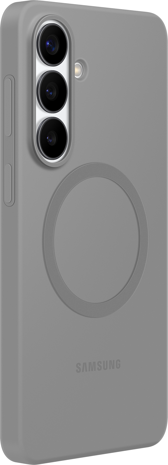 Funda para Samsung Galaxy S26 Plus S947, Silicone Magnet Case, Gris EF-ES947CJEGWW