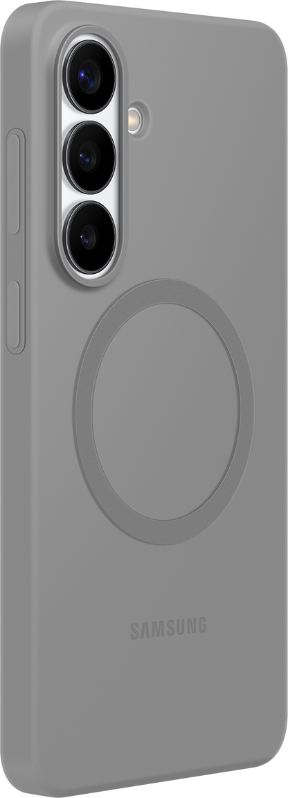 Funda para Samsung Galaxy S26 Plus S947, Silicone Magnet Case, Gris EF-ES947CJEGWW