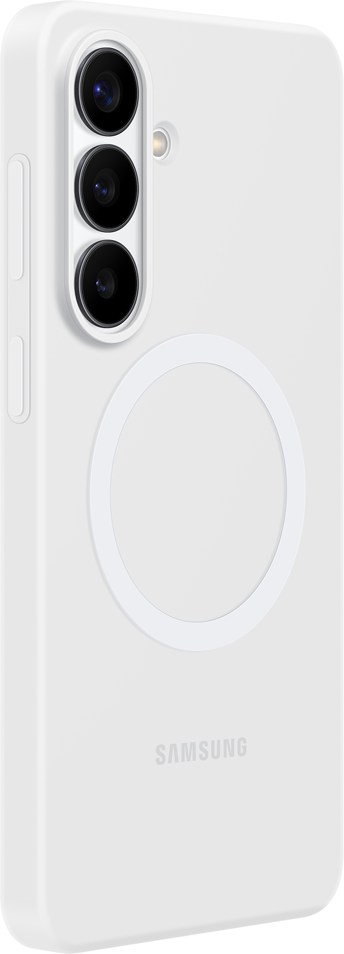 Funda para Samsung Galaxy S26 Plus S947, Silicone Magnet Case, Blanca EF-ES947CWEGWW