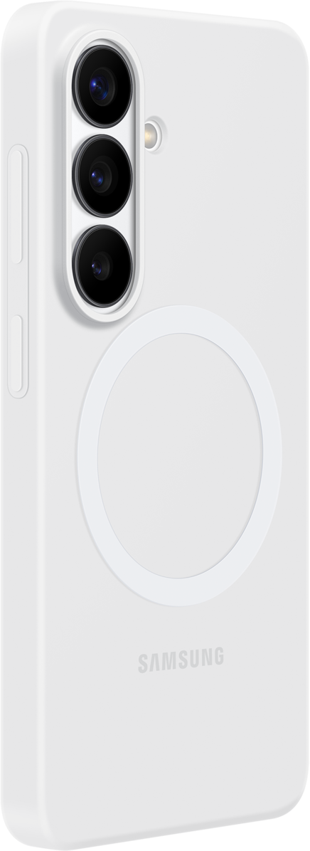 Funda para Samsung Galaxy S26 S942, Silicone Magnet Case, Blanca EF-ES942CWEGWW