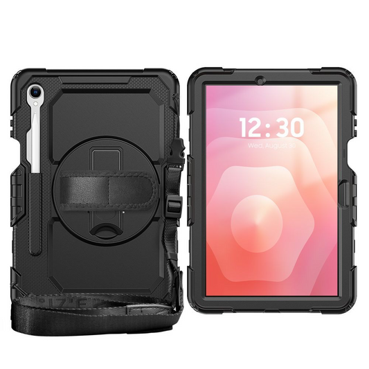 Funda para Samsung Galaxy Tab S11, Tech-Protect, Solid360, Negra