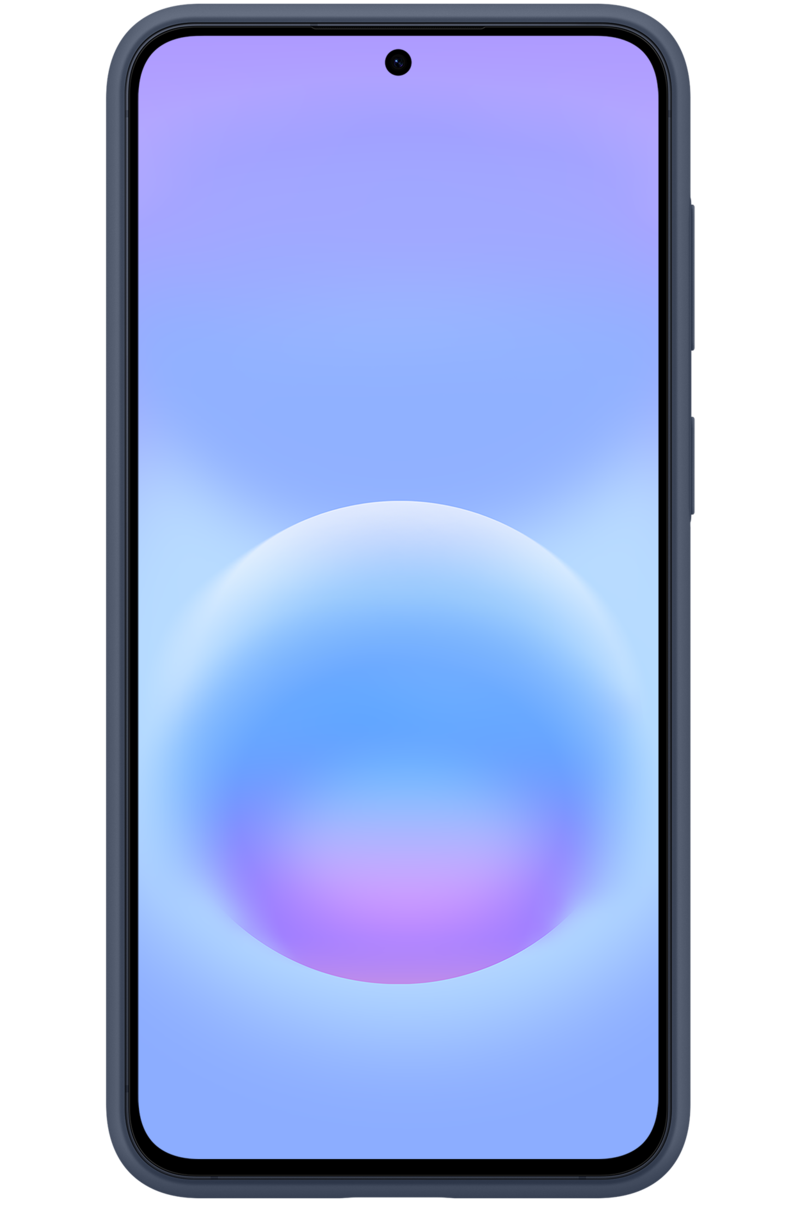 Funda para Samsung Galaxy A57 5G, Silicone Case, Azul Marino EF-PA576CNEGWW