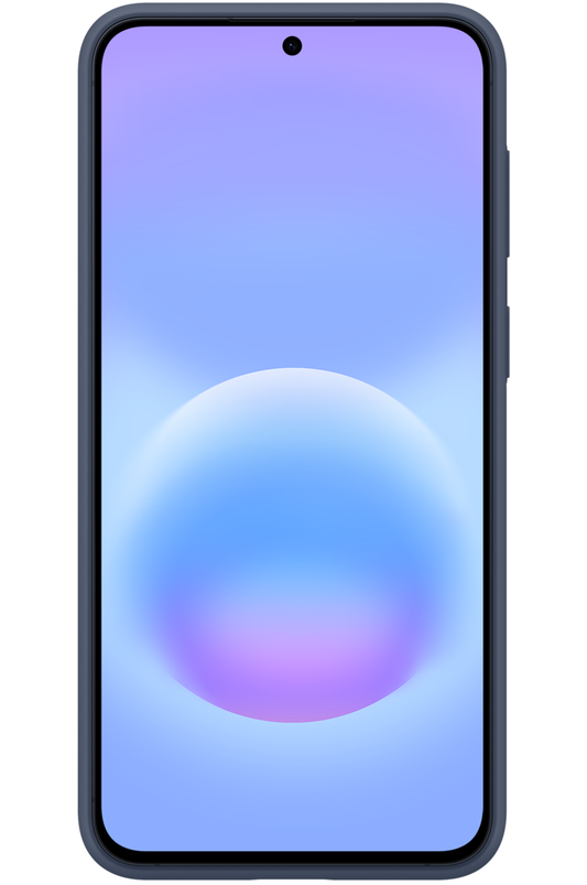 Funda para Samsung Galaxy A57 5G, Silicone Case, Azul Marino EF-PA576CNEGWW