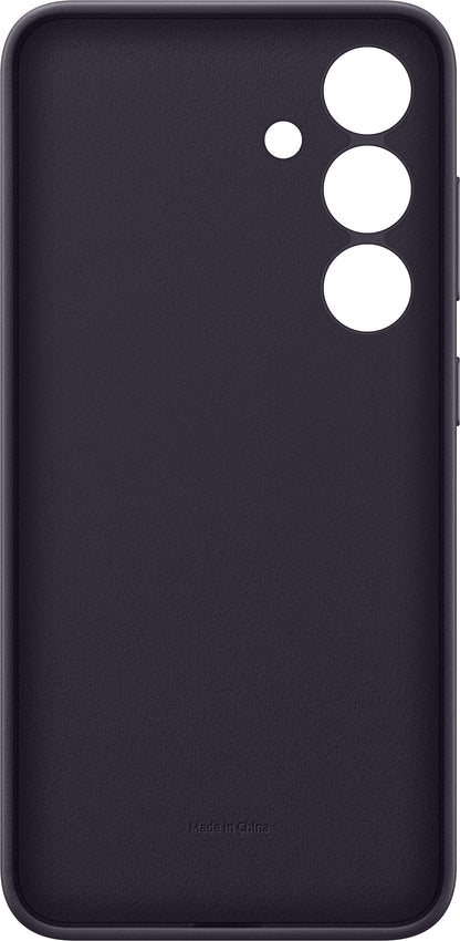 Funda para Samsung Galaxy S24 S921, cuero vegano, púrpura GP-FPS921HCAVVW 