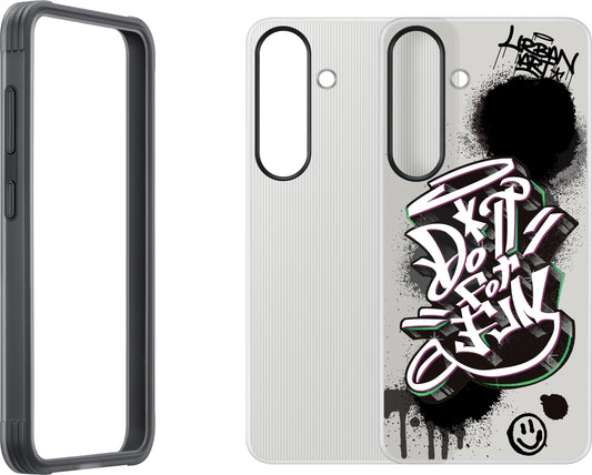 Funda para Samsung Galaxy S25 S931, FlipSuit Rugged Case, Negra EF-JS931CBEGWW