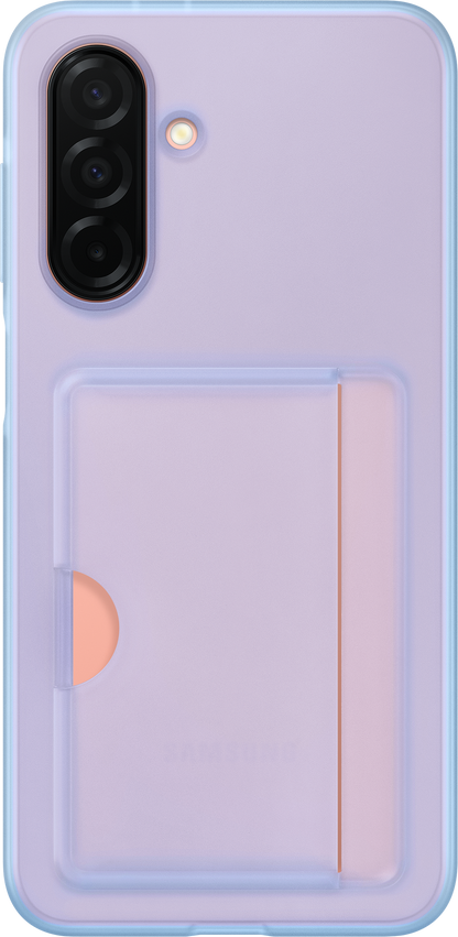 Funda para Samsung Galaxy A26 A266, Card Slot Case, Azul EF-OA266TLEGWW
